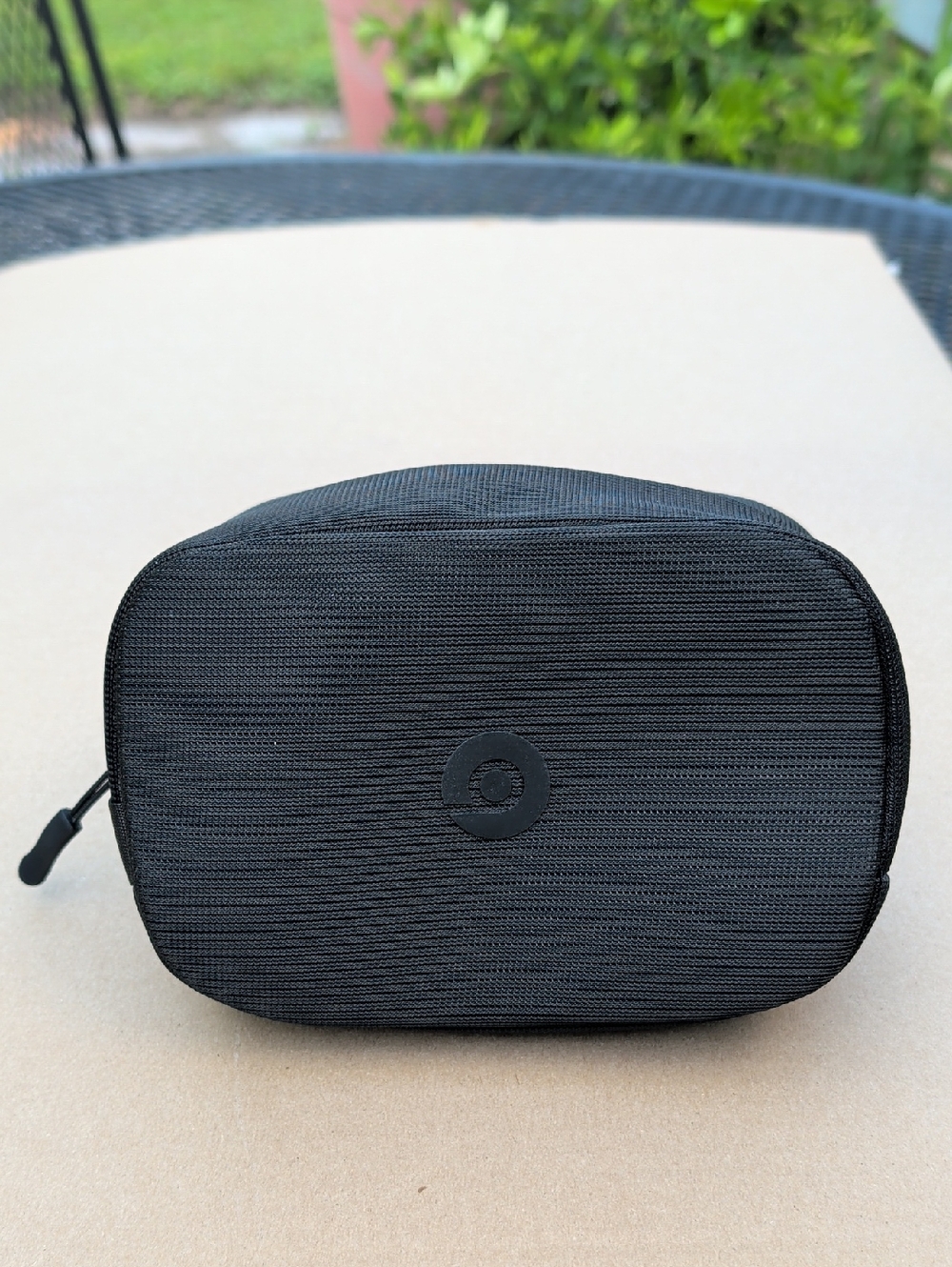 Beats STUDIO Black Men's Toiletry Bag Pouch Canvas Chic Roomy Minimalist Travel